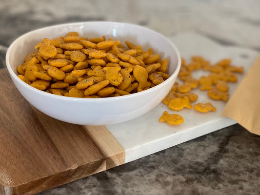 Spicy Italian Golden Crackers